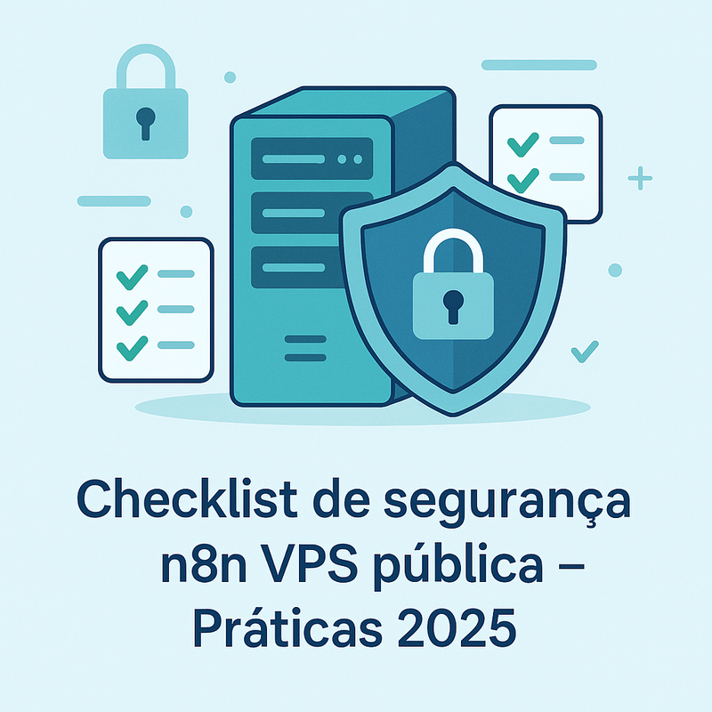 Checklist de segurança n8n VPS pública: práticas fundamentais para 2025