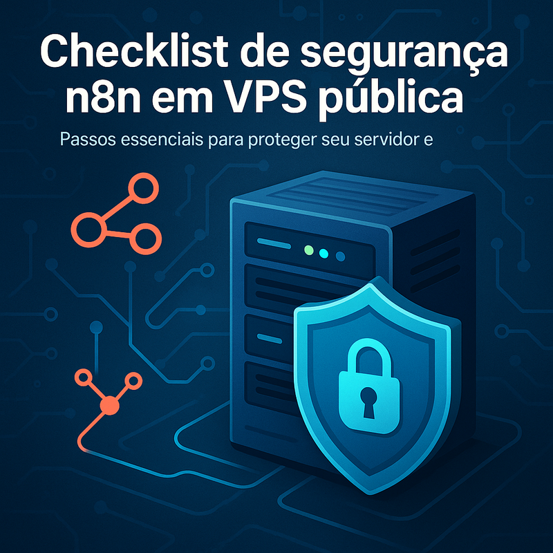Checklist de segurança n8n em VPS pública: saiba como proteger