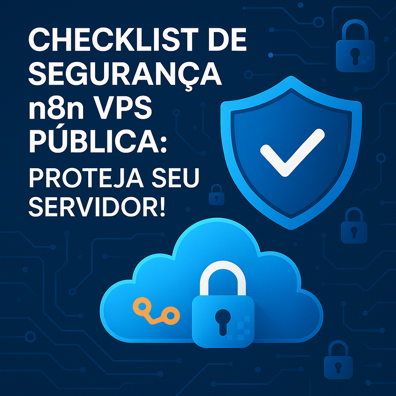 Uma imagem sobre Checklist de segurança n8n VPS pública: guia essencial