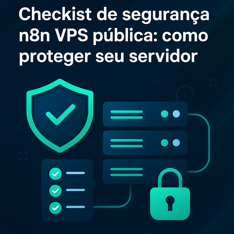 Uma imagem sobre Checklist de segurança n8n VPS pública
