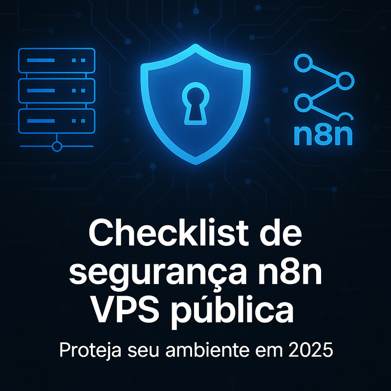 Uma imagem sobre Checklist de segurança n8n VPS pública 2025