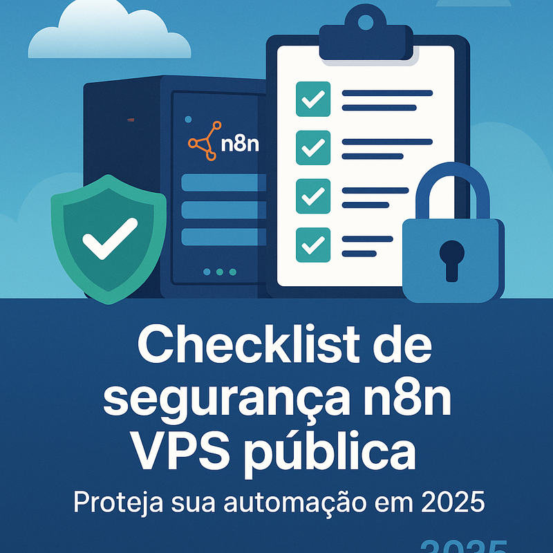 Uma imagem sobre Checklist de segurança n8n VPS pública em 2025
