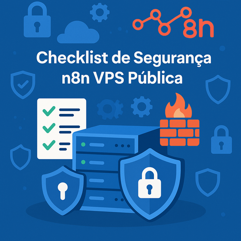 Checklist de segurança n8n VPS pública: como proteger seu servidor