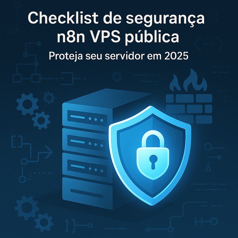 Checklist de segurança n8n VPS pública: proteja seu servidor em 2025