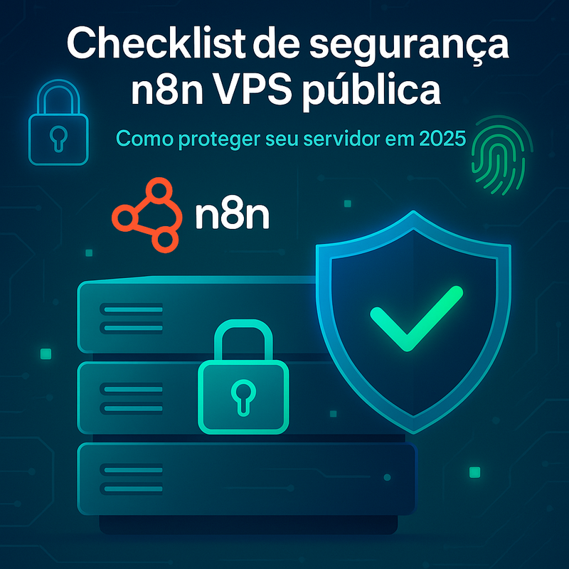 Checklist de segurança n8n VPS pública: como proteger seu servidor em 2025