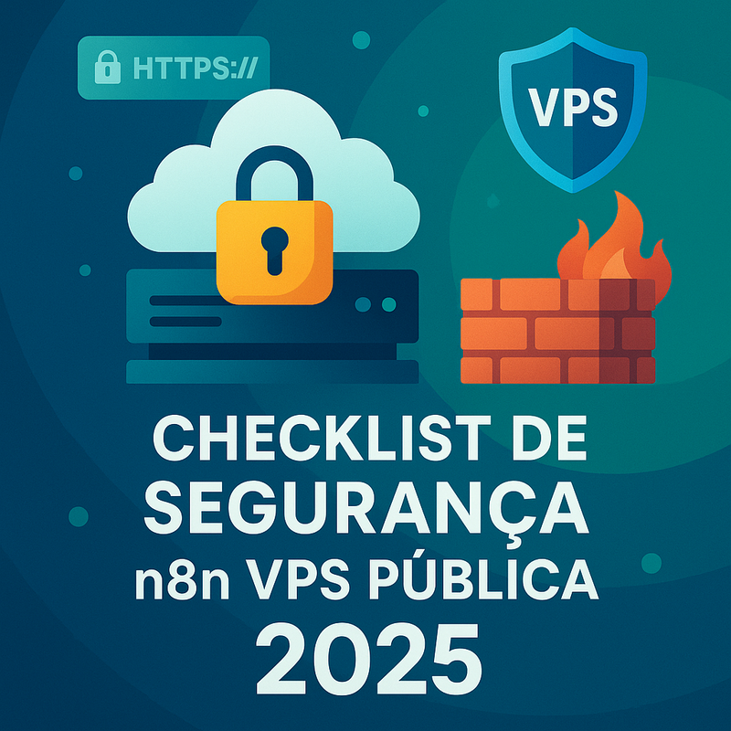 Checklist de segurança n8n VPS pública: como proteger seu servidor em 2025