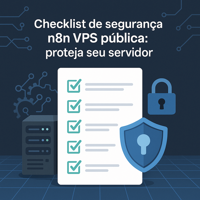 Checklist de segurança n8n VPS pública: proteja seu servidor