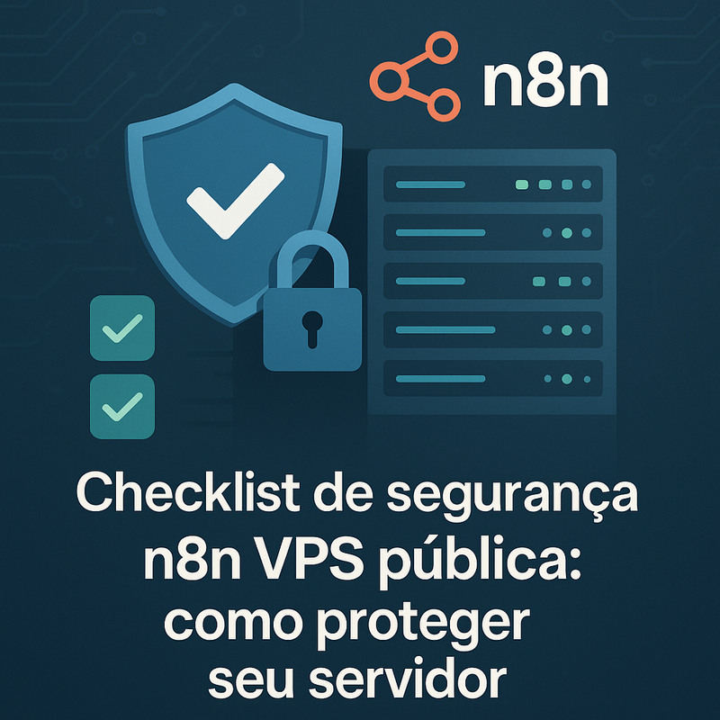 Uma imagem sobre Checklist de segurança n8n VPS pública: proteja seu servidor