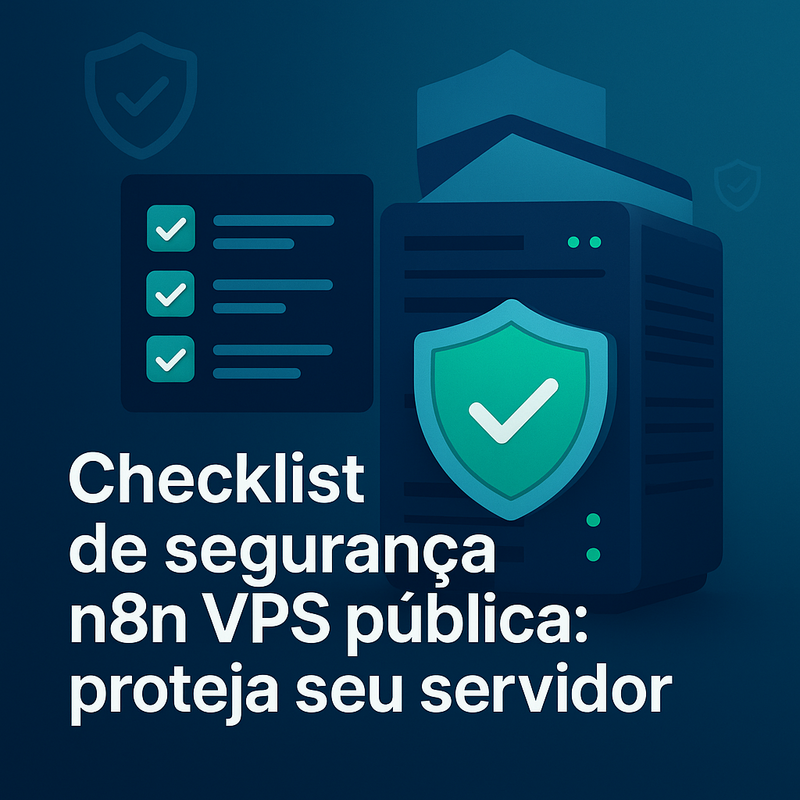 Uma imagem sobre Checklist de segurança n8n VPS pública: guia completo