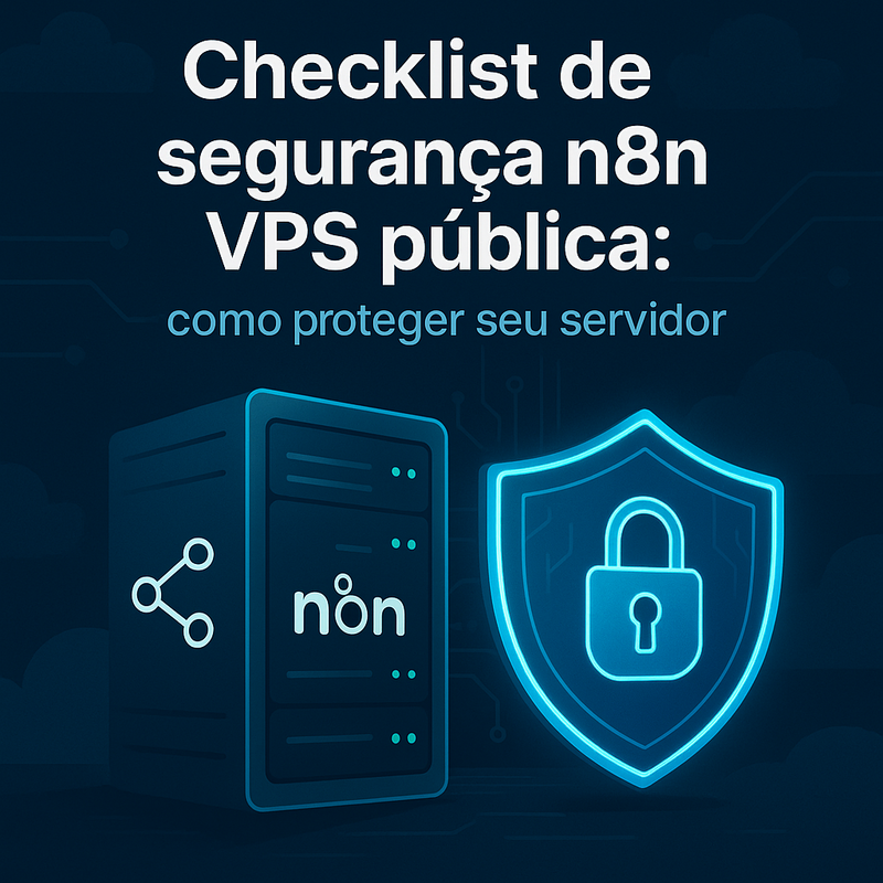 Uma imagem sobre Checklist de segurança n8n VPS pública: proteja seu servidor