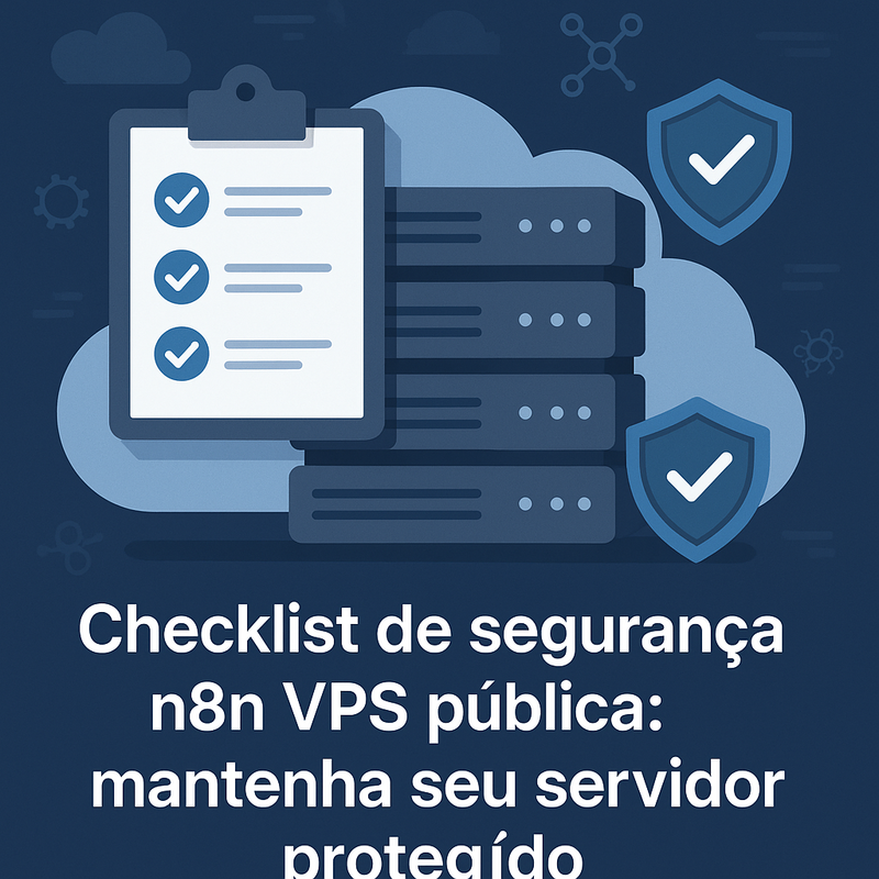 Uma imagem sobre Checklist de segurança n8n VPS pública: proteção essencial