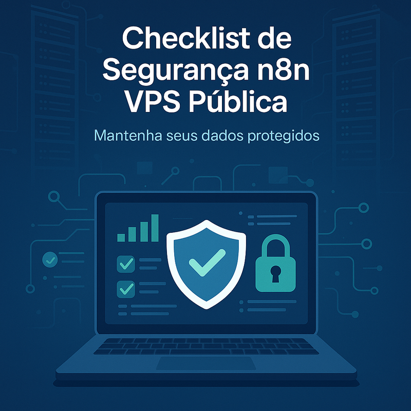 Uma imagem sobre Checklist de segurança n8n VPS pública: evite riscos