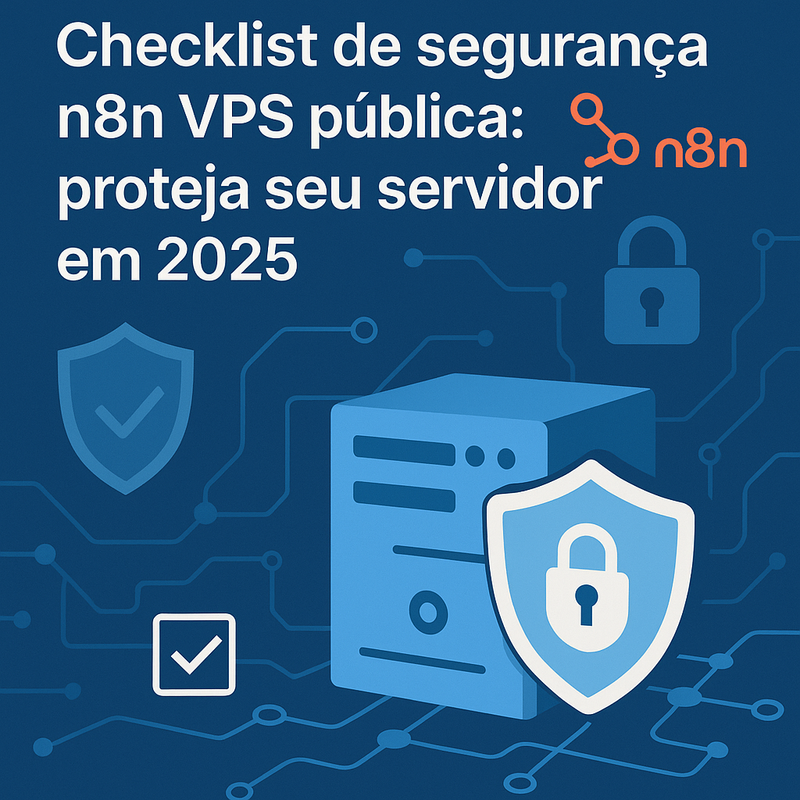 Uma imagem sobre Checklist de segurança n8n VPS pública em 2025