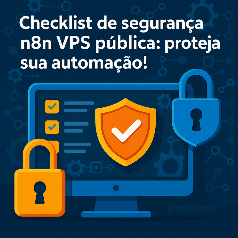 Uma imagem sobre Checklist de segurança n8n VPS pública: passo a passo