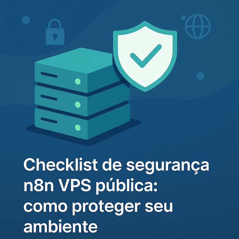 Uma imagem sobre Checklist de segurança n8n VPS pública: guia essencial