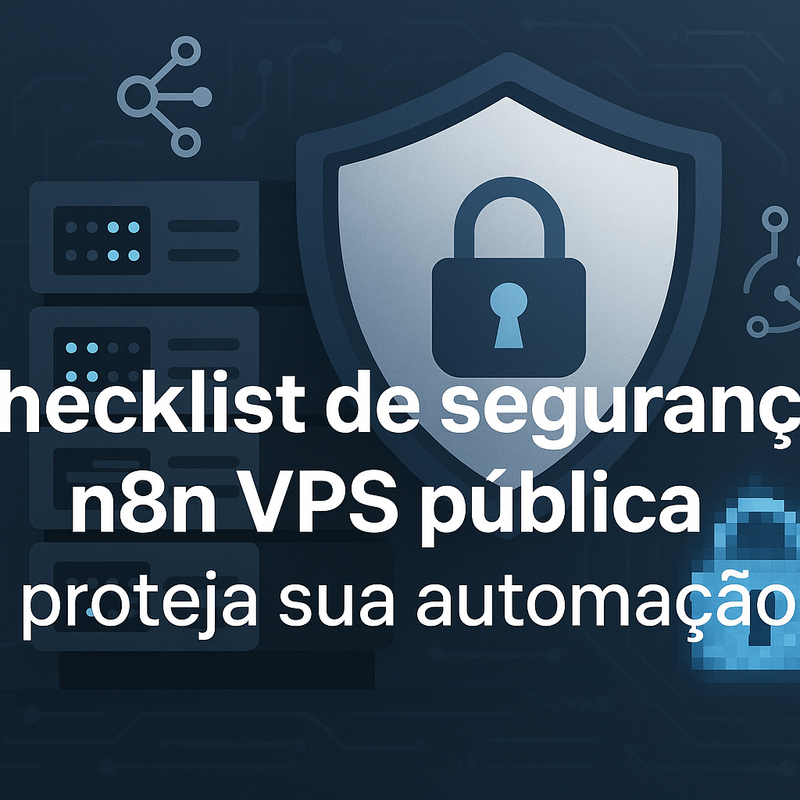 Uma imagem sobre Checklist de segurança n8n VPS pública: dicas essenciais