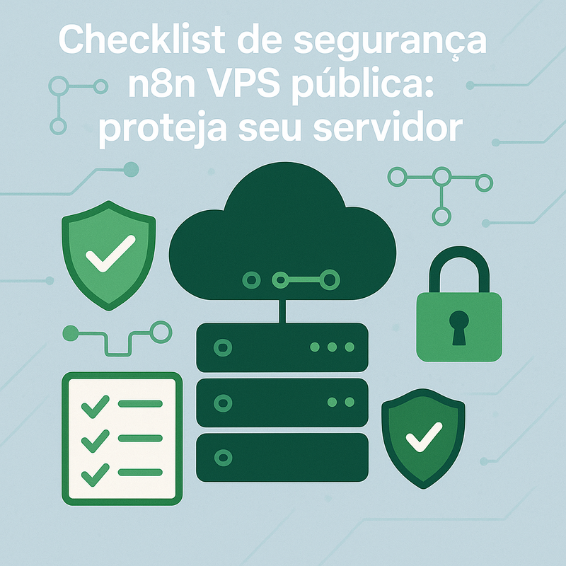 Checklist de segurança n8n VPS pública: proteja seu servidor