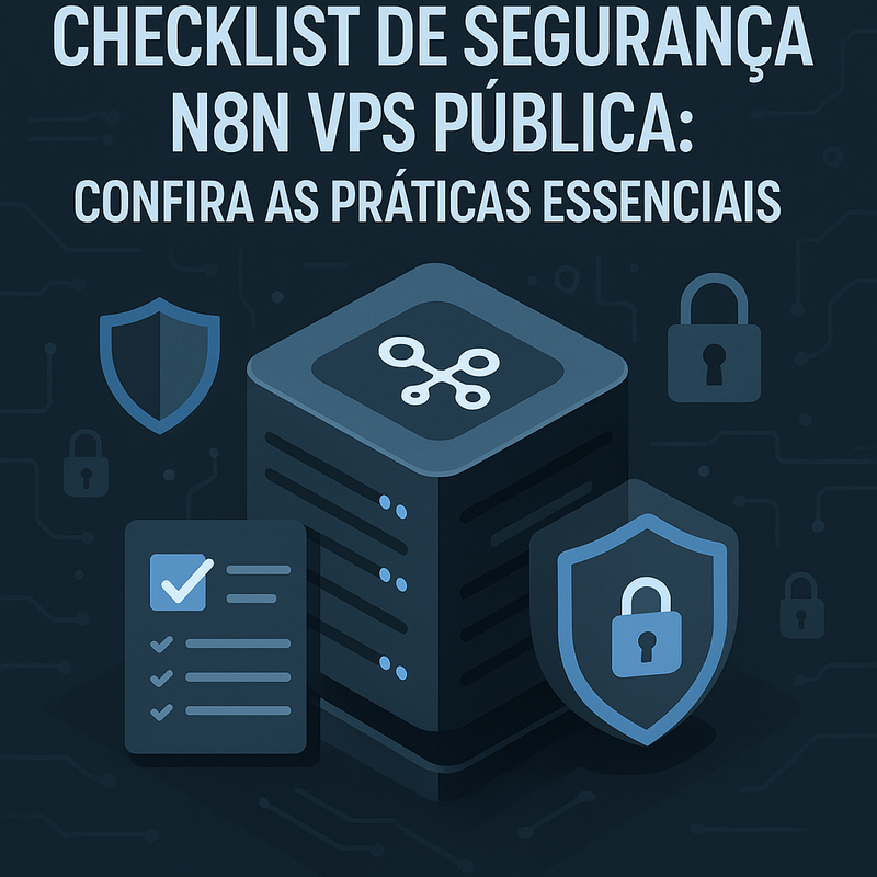 Checklist de segurança n8n VPS pública: confira as práticas essenciais