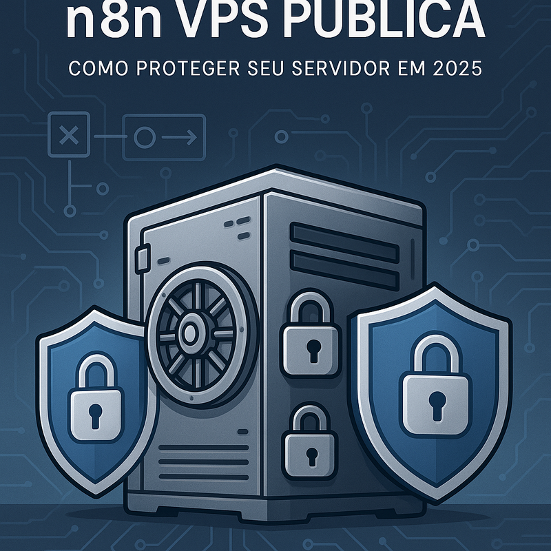 Uma imagem sobre Checklist de segurança n8n VPS pública para 2025