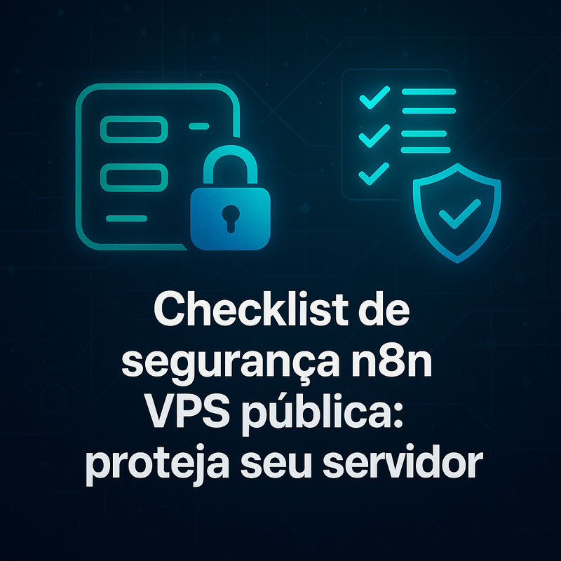 Uma imagem sobre Checklist de segurança n8n VPS pública 2025