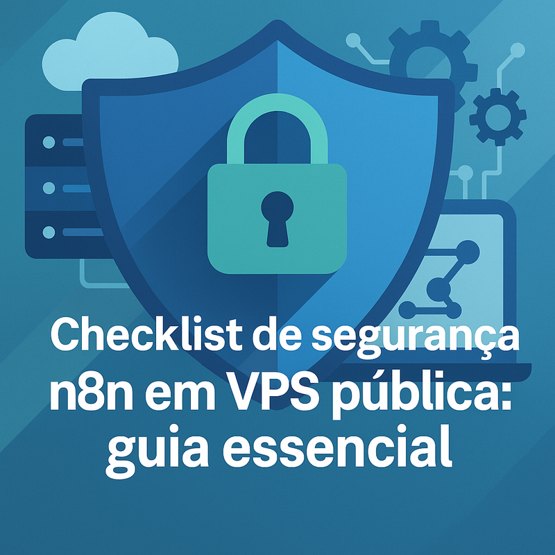 Uma imagem sobre Checklist de segurança n8n em VPS pública: guia rápido