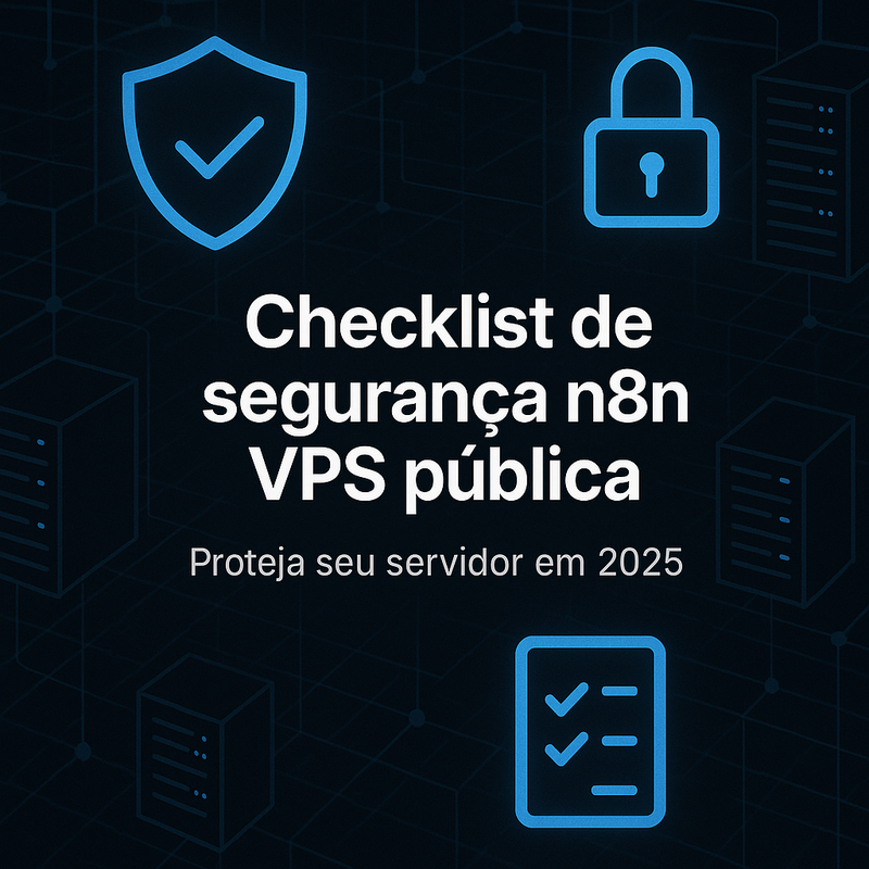 Uma imagem sobre Checklist de segurança n8n VPS pública 2025