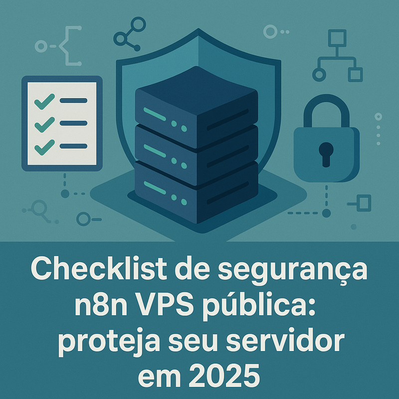 Uma imagem sobre Checklist de segurança n8n VPS pública atualizado 2025
