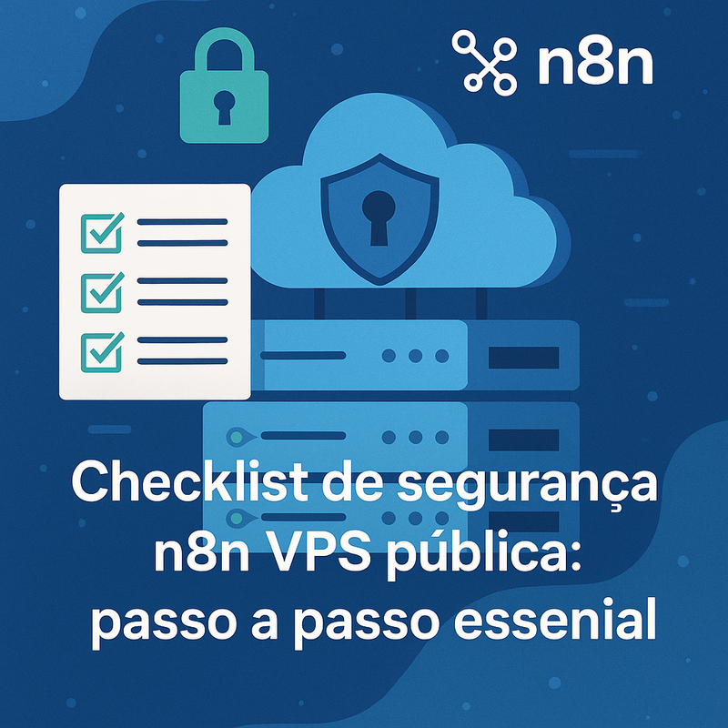 Uma imagem sobre Checklist de segurança n8n VPS pública – Guia prático