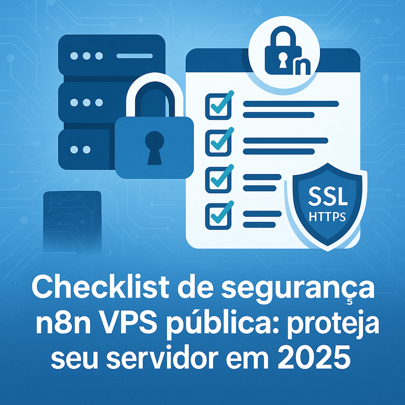 Uma imagem sobre Checklist de segurança n8n VPS pública em 2025