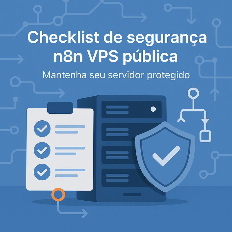 Uma imagem sobre Checklist de segurança n8n VPS pública: completo