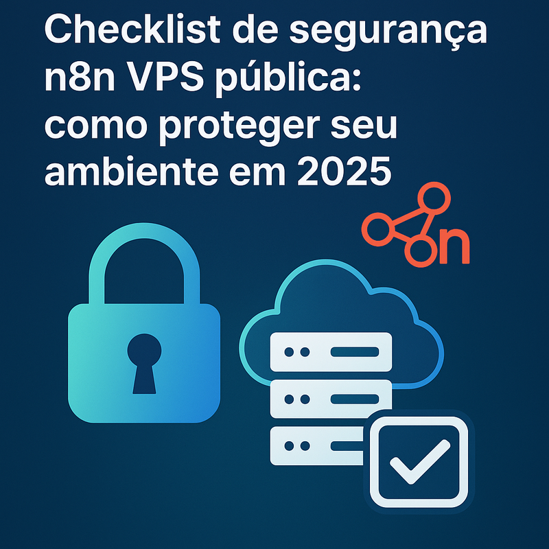 Uma imagem sobre Checklist de segurança n8n VPS pública 2025