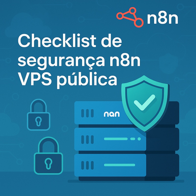 Uma imagem sobre Checklist de segurança n8n VPS pública atualizado 2025