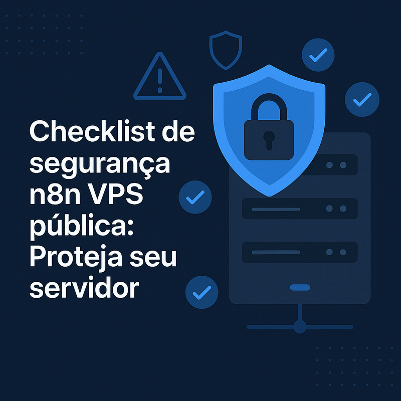 Uma imagem sobre Checklist de segurança n8n VPS pública: Proteja seu servidor