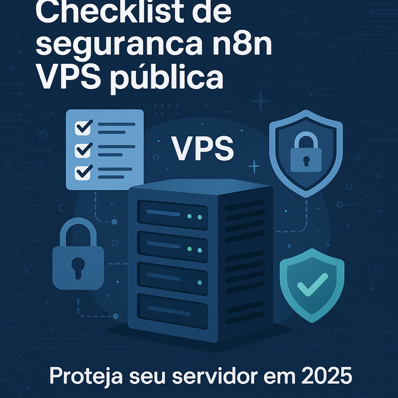 Uma imagem sobre Checklist de segurança n8n VPS pública em 2025