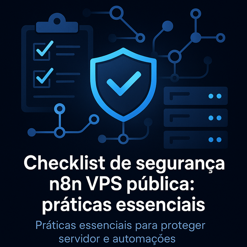 Uma imagem sobre Checklist de segurança n8n VPS pública: proteja seu servidor
