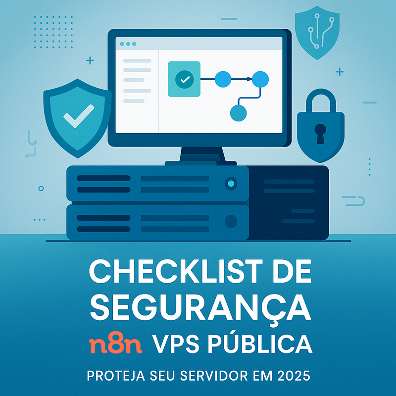 Uma imagem sobre Checklist de segurança n8n VPS pública: guia 2025