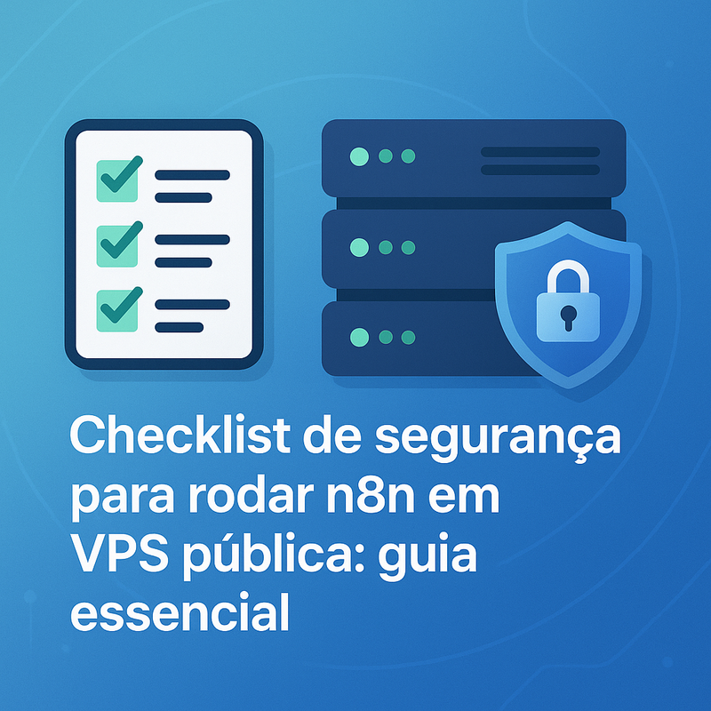Uma imagem sobre Checklist de segurança para rodar n8n em VPS pública
