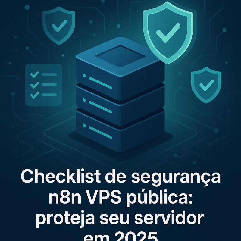 Uma imagem sobre Checklist de segurança n8n VPS pública em 2025