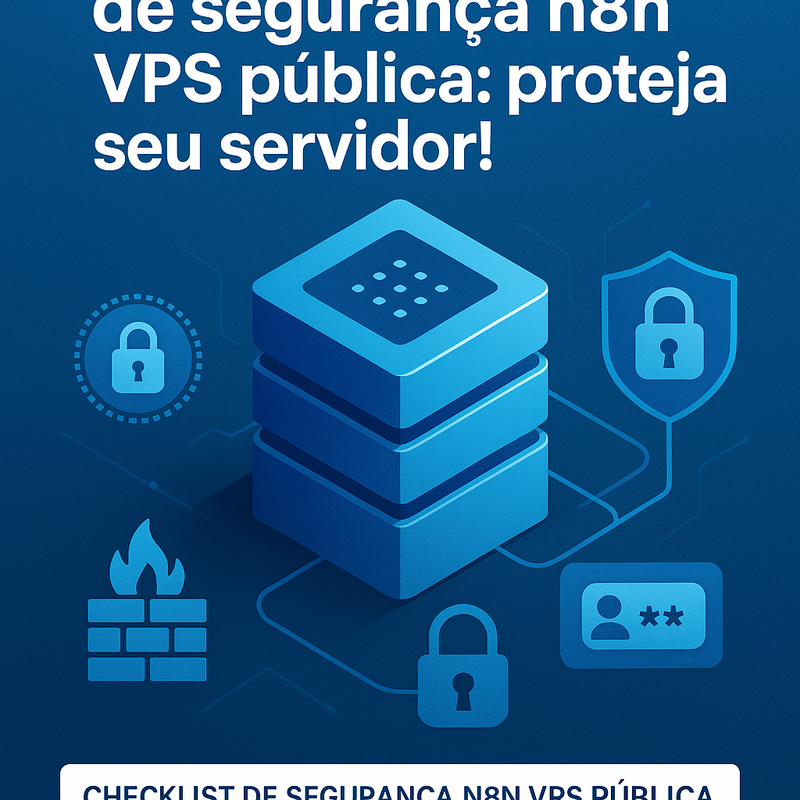 Uma imagem sobre Checklist de segurança n8n VPS pública: guia completo