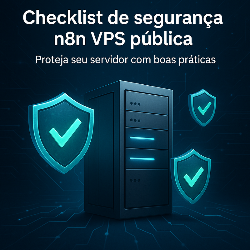 Uma imagem sobre Checklist de segurança n8n VPS pública em 2025