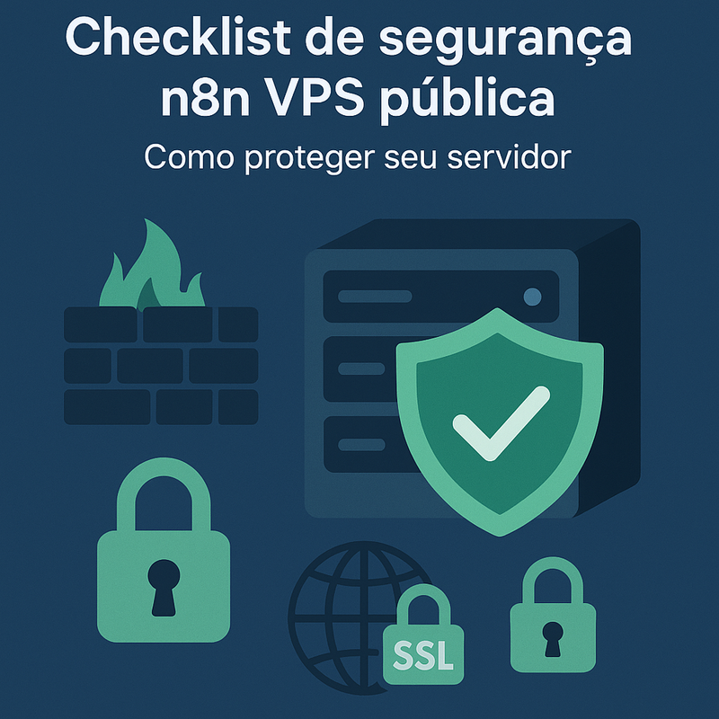 Uma imagem sobre Checklist de segurança n8n VPS pública: proteção total