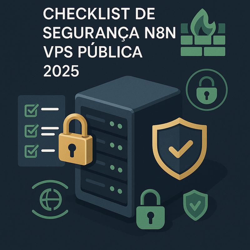Uma imagem sobre Checklist de segurança n8n VPS pública 2025