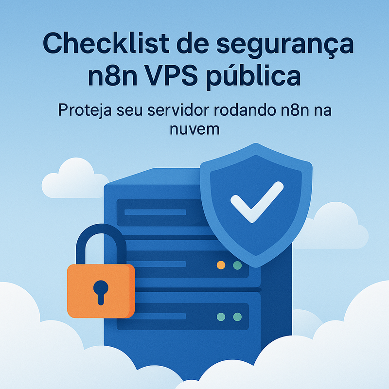 Uma imagem sobre Checklist de segurança n8n VPS pública: servidores seguros