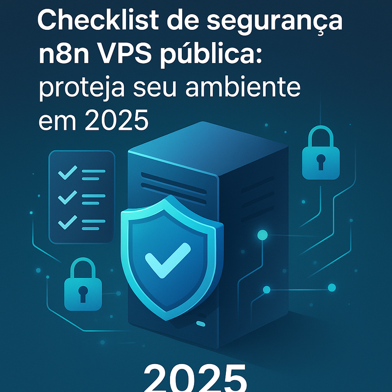 Uma imagem sobre Checklist de segurança n8n VPS pública: proteção 2025