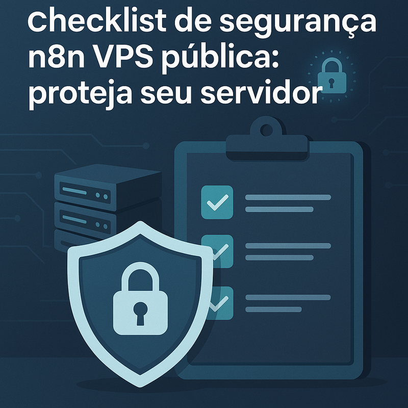 Uma imagem sobre Checklist de segurança n8n VPS pública: proteção 2025