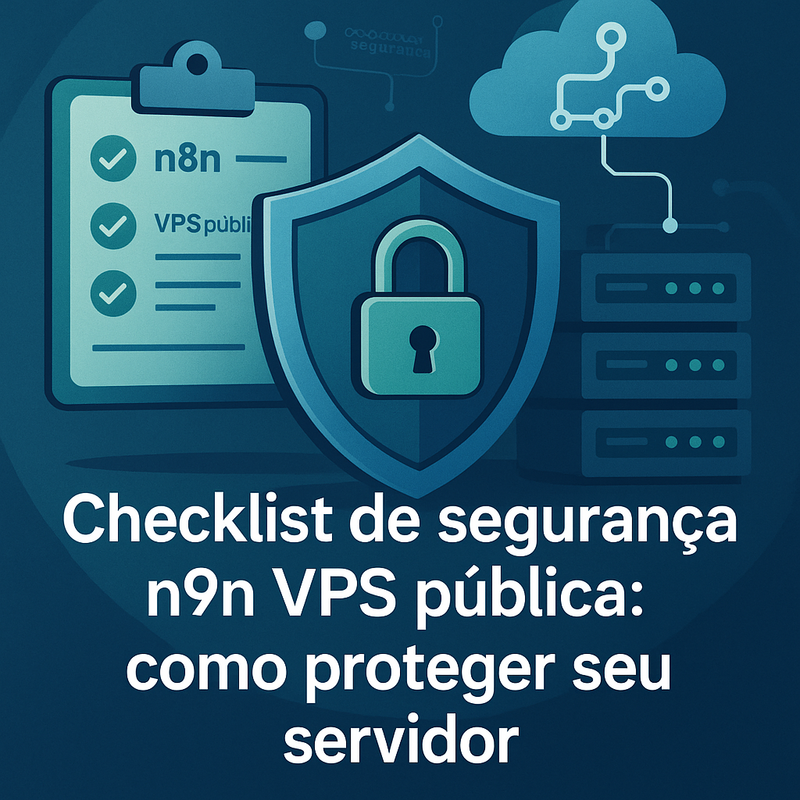 Uma imagem sobre Checklist de segurança n8n VPS pública: dicas para 2025