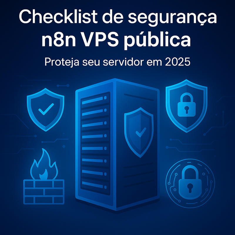 Uma imagem sobre Checklist de segurança n8n VPS pública 2025