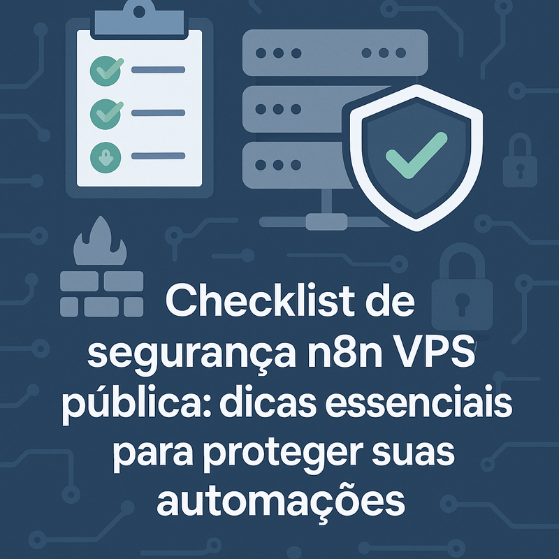 Uma imagem sobre Checklist de segurança n8n VPS pública: dicas práticas