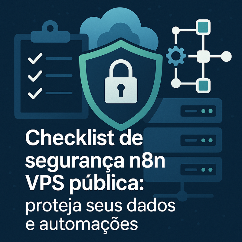 Uma imagem sobre Checklist de segurança n8n VPS pública: guia 2025