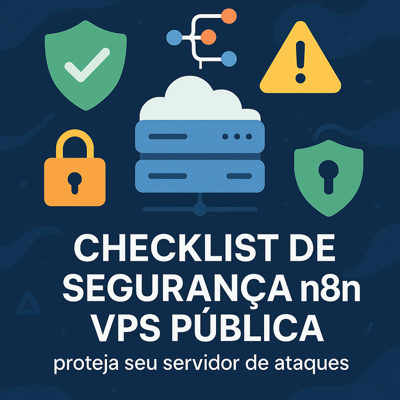 Uma imagem sobre Checklist de segurança n8n VPS pública: proteja seu servidor